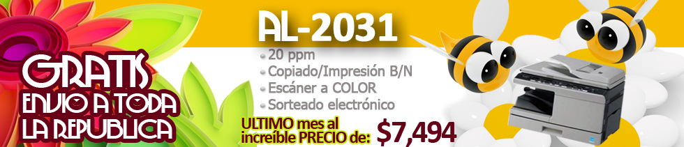 Promociones Copiadoras AL2031 AL2041 AL2051
